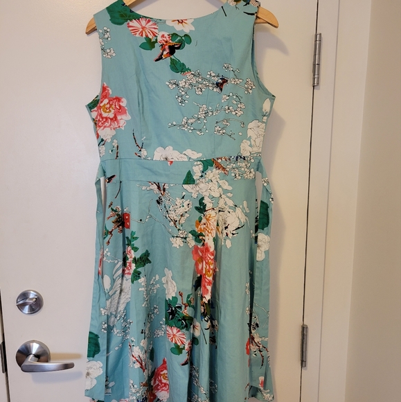 Patterned A Line dress - Picture 5 of 7